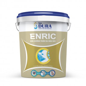 Sơn chống thấm Dura Enric chống thấm đa màu sắc - 18L